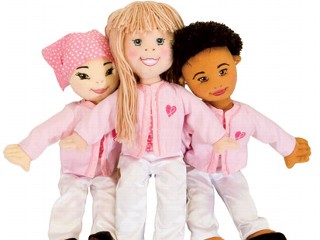 The new Kimmie Cares doll is designed to help kids adjust to the changing appearance of someone going through chemotherapy.